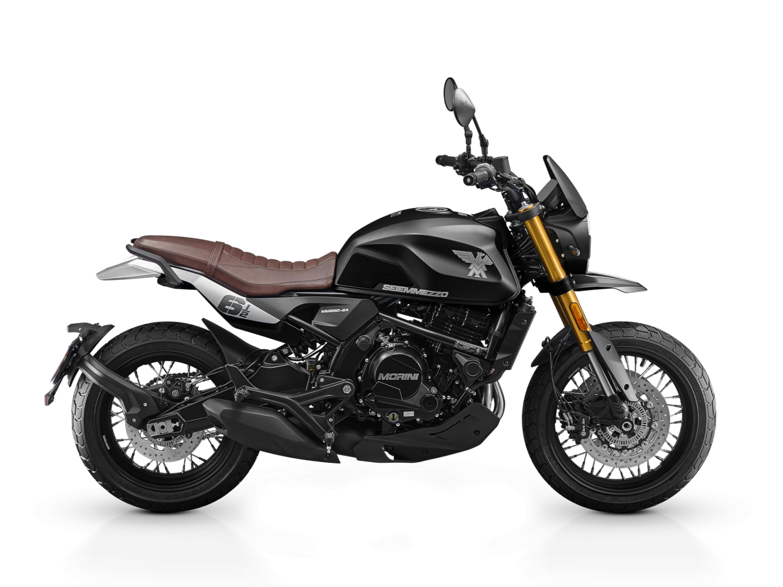 Мотоцикл SEIEMMEZZO SCR - Graphite Black